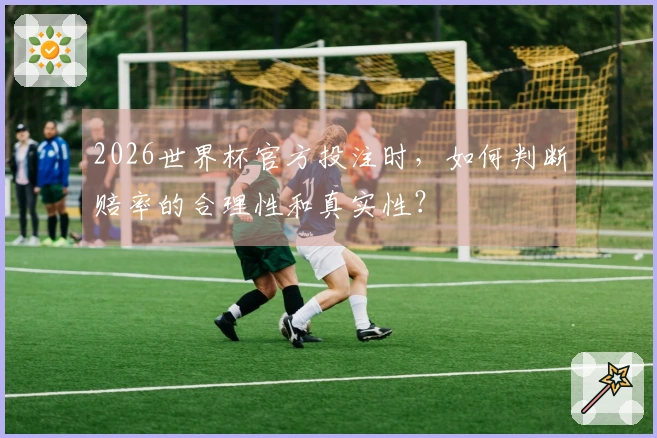 2026世界杯官方投注时，如何判断赔率的合理性和真实性？
